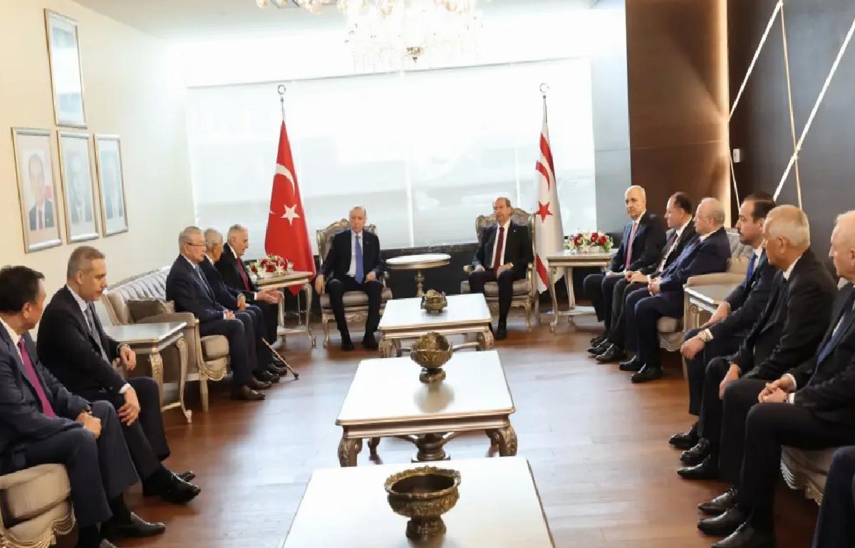 Cumhurbaşkanı Erdoğan KKTC’ye Ulaştı