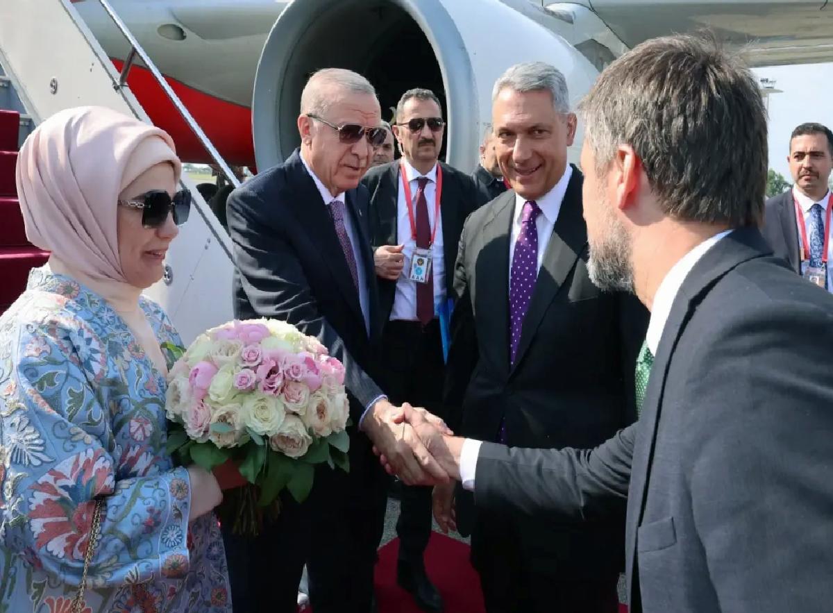 Cumhurbaşkanı Erdoğan, Macaristan’a gitti