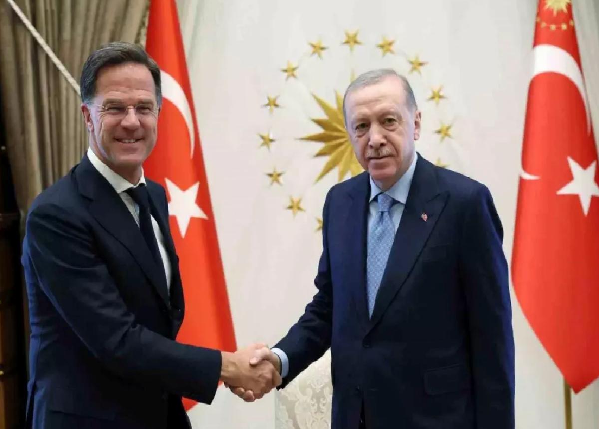 Cumhurbaşkanı Erdoğan, NATO Genel Sekreteri Mark Rutte’yi Cumhurbaşkanlığı Külliyesi’nde Kabul etti.