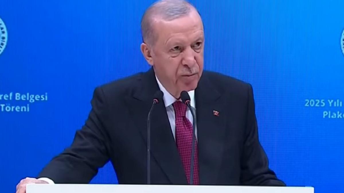 Cumhurbaşkanı Erdoğan, TOBB merasiminde konuşuyor