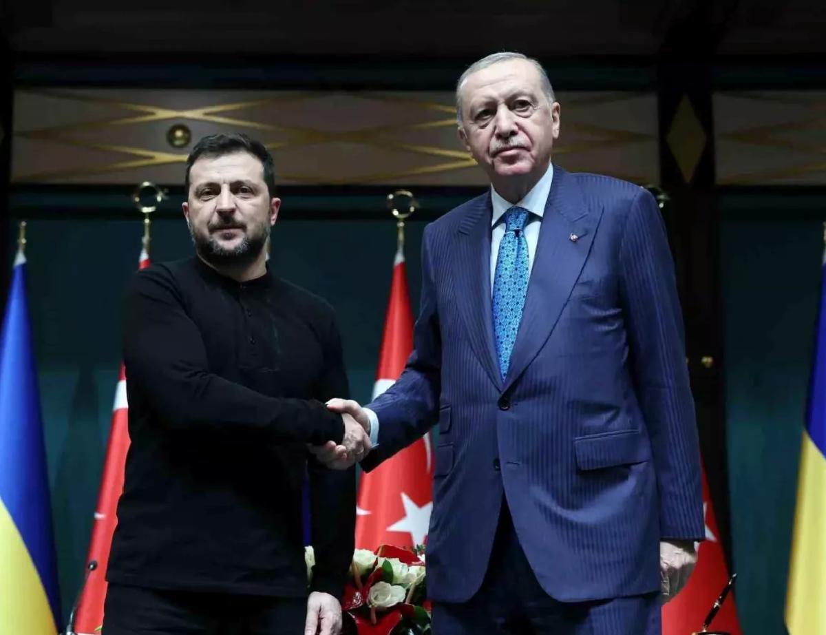 Cumhurbaşkanı Erdoğan, Ukrayna Devlet Başkanı Zelenskiy ile görüştü
