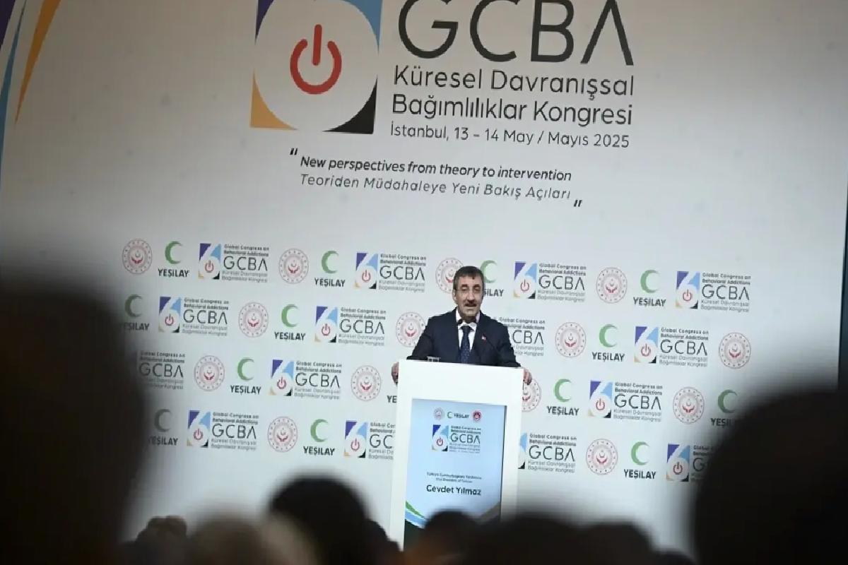 Cumhurbaşkanı Yardımcısı Yılmaz, 6. Global Davranışsal Bağımlılıklar Kongresi’nde konuştu Açıklaması