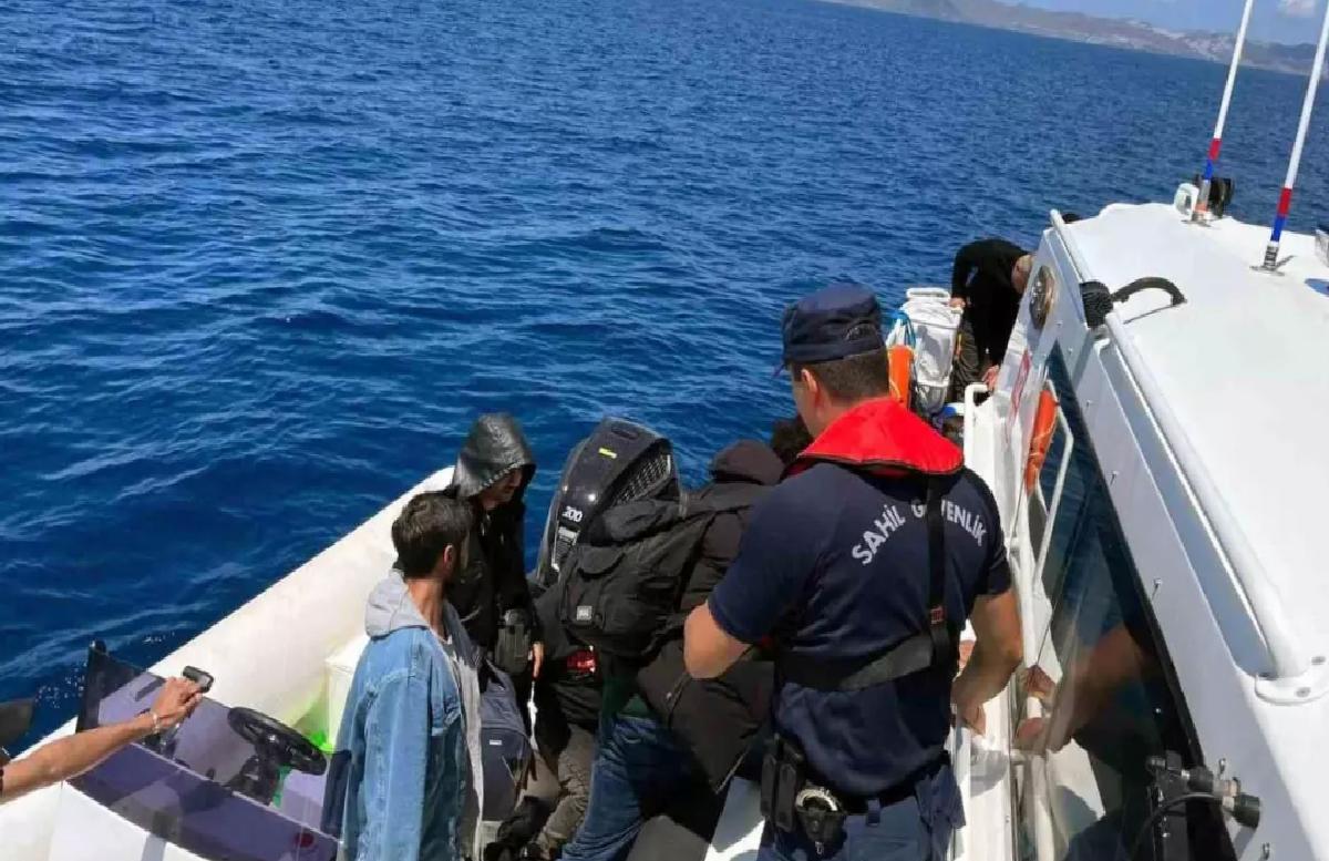 Datça’da 33 Göçmen Kurtarıldı