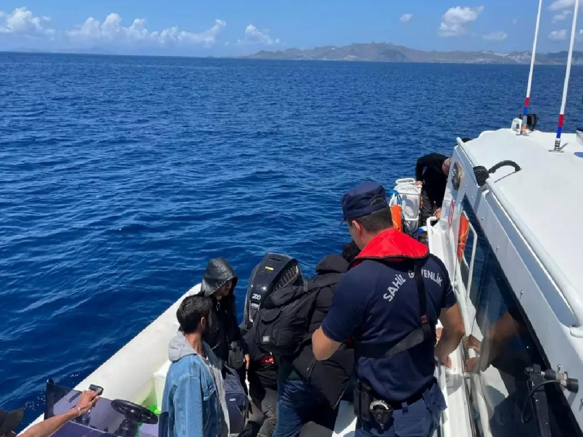Datça’da 33 Kaçak Göçmen Kurtarıldı