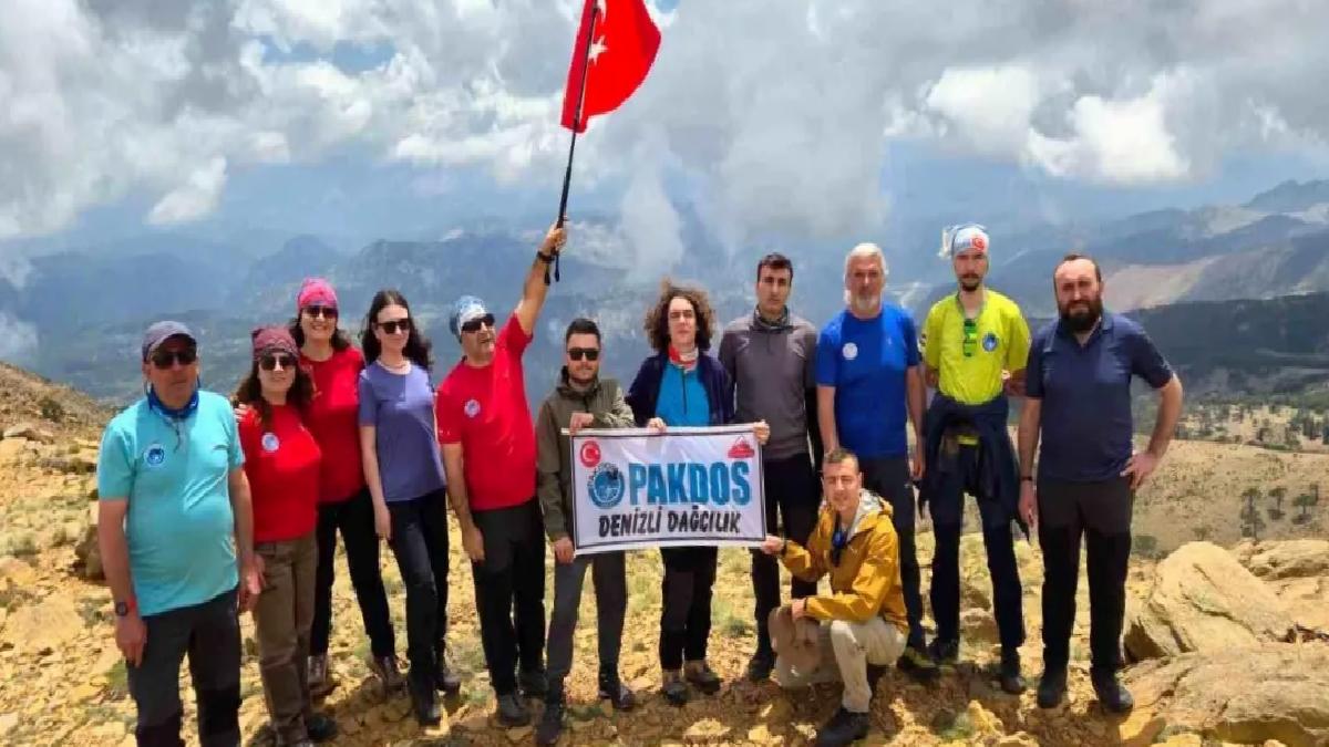 Denizli’de Dağcılar Bayramı Dorukta Kutladı