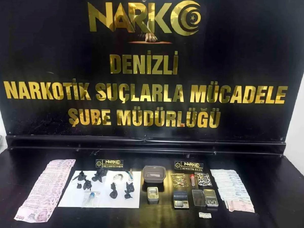 Denizli’de Uyuşturucu Operasyonu: 22 Gözaltı