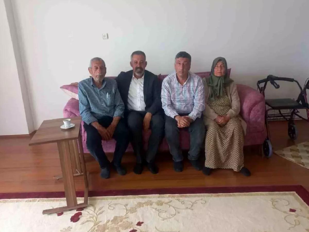 DİKO Lideri’nden Ümit Özdal’a Başsağlığı Ziyareti