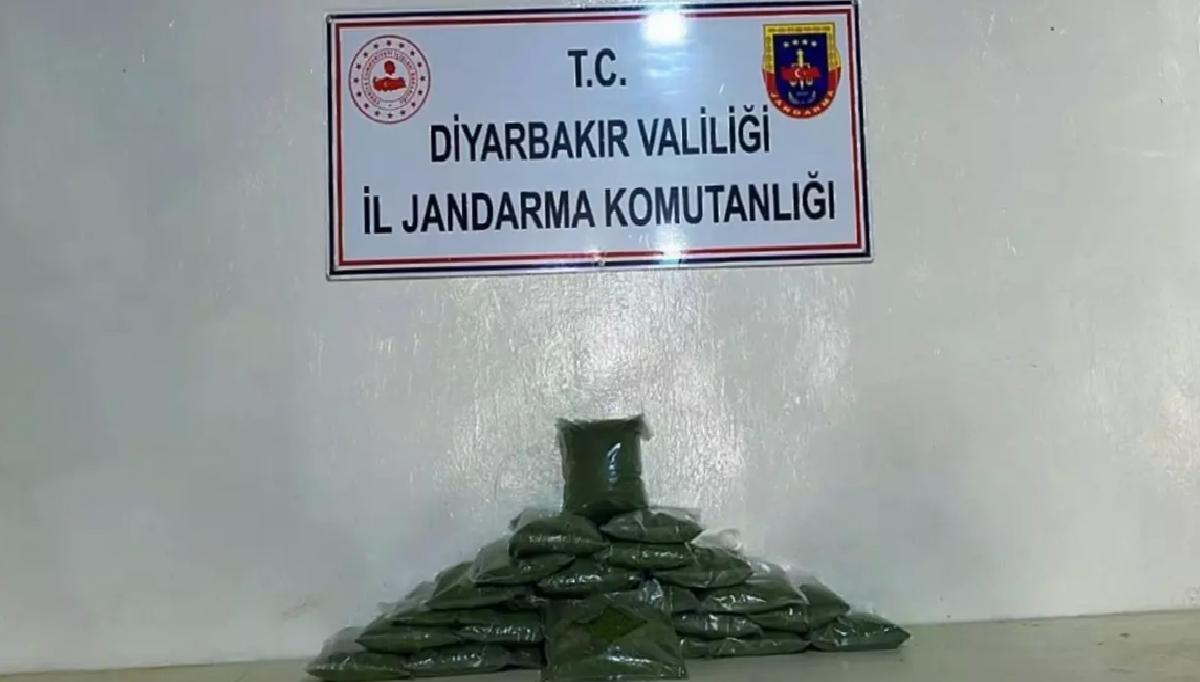 Diyarbakır’da 77 Kilo Esrar Ele Geçirildi