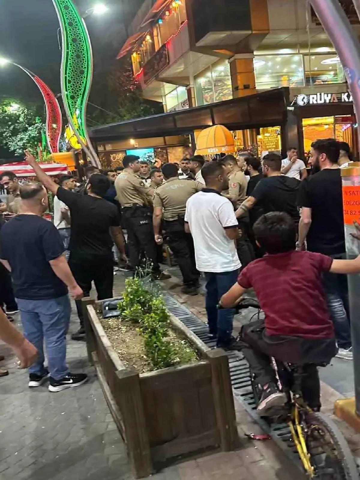 Diyarbakır’da ehliyetsiz şoför gerginlik yarattı