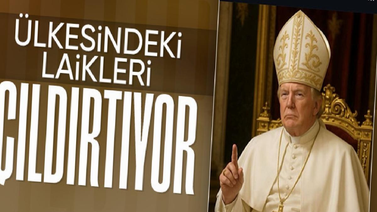 Donald Trump, kendini Papa yaptı