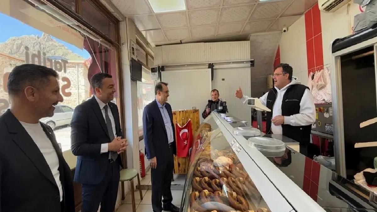 Dönmez’in İlçe Ziyaretleri Sürüyor