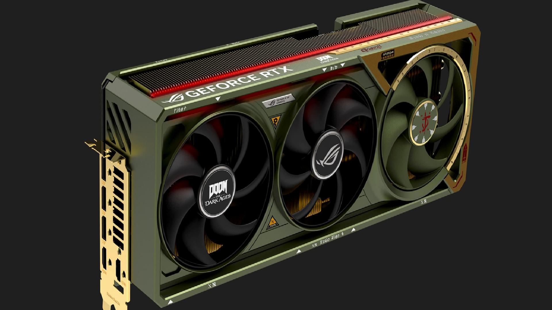 Doom hayranlarına özel ekran kartı “ROG Astral GeForce RTX 5080” satışta