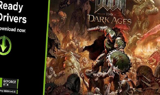 DOOM: The Dark Ages için GeForce Game Ready Şoförü Yayınlandı