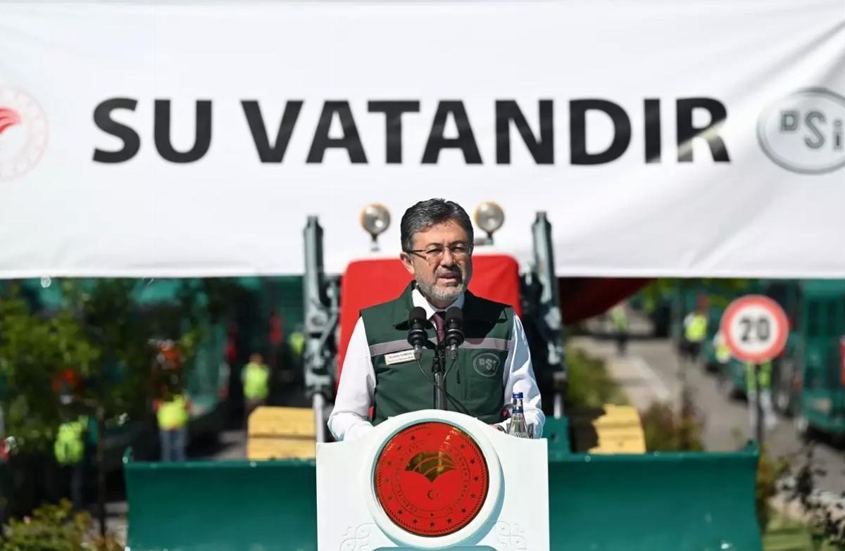 DSİ’ye Yeni İş Makineleri Teslim Edildi