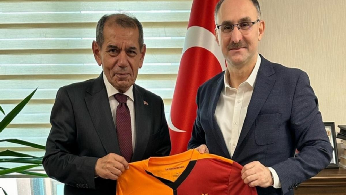 Dursun Özbek’ten Türkiye Kayak Federasyonu Lideri’ne ziyaret