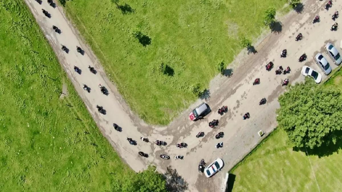 Düzce’de 150 Motosikletli Bayram Çeşidi