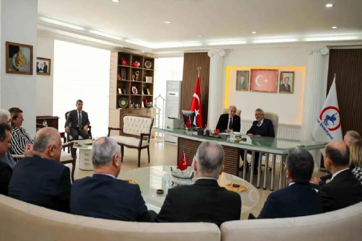 Düzce’de Mobilya Kent Projesi İçin Değerli Toplantı