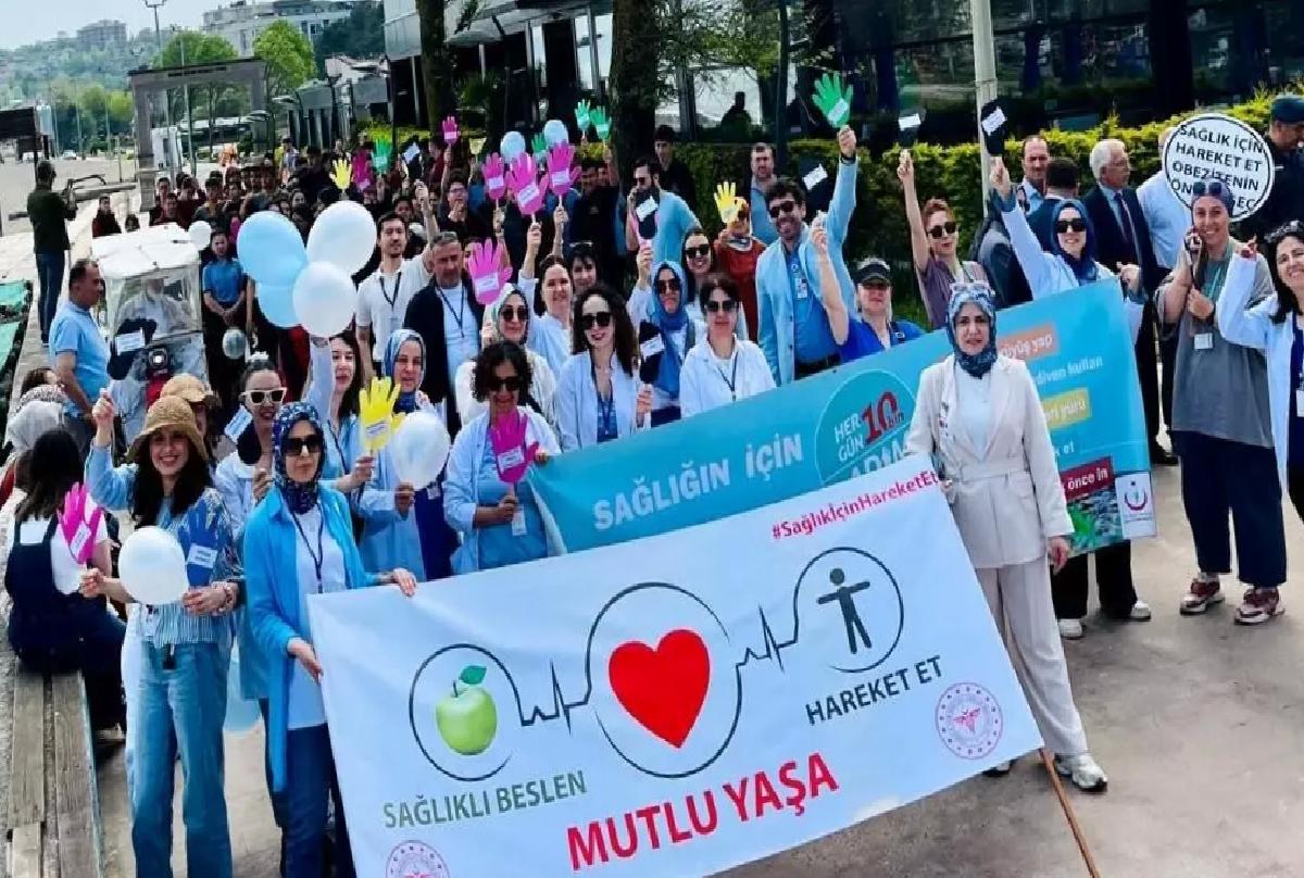Düzce’de Sıhhat Yürüyüşü Aktifliği