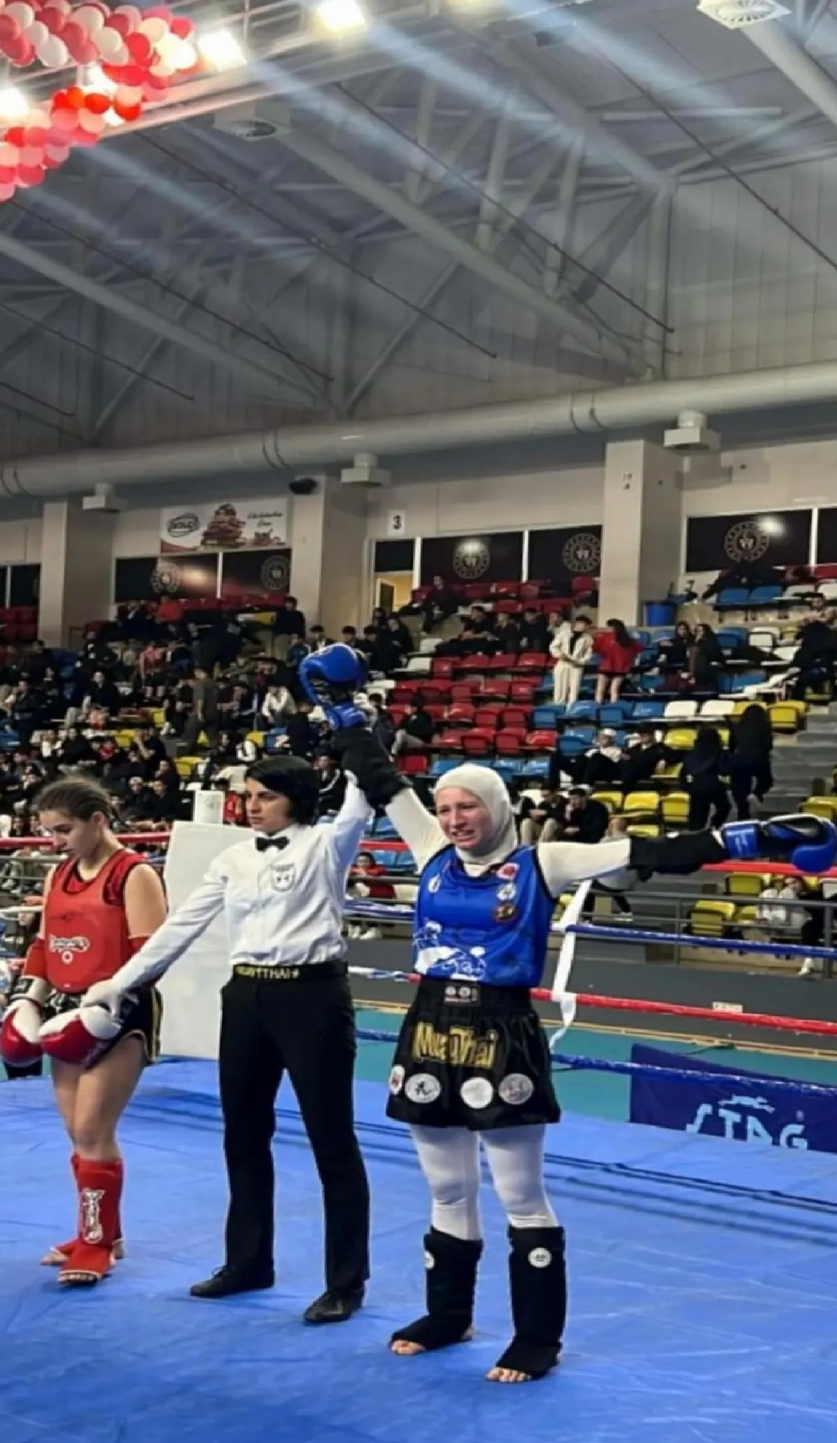 Ecrin İnam, Muay Thai’de Türkiye Birincisi