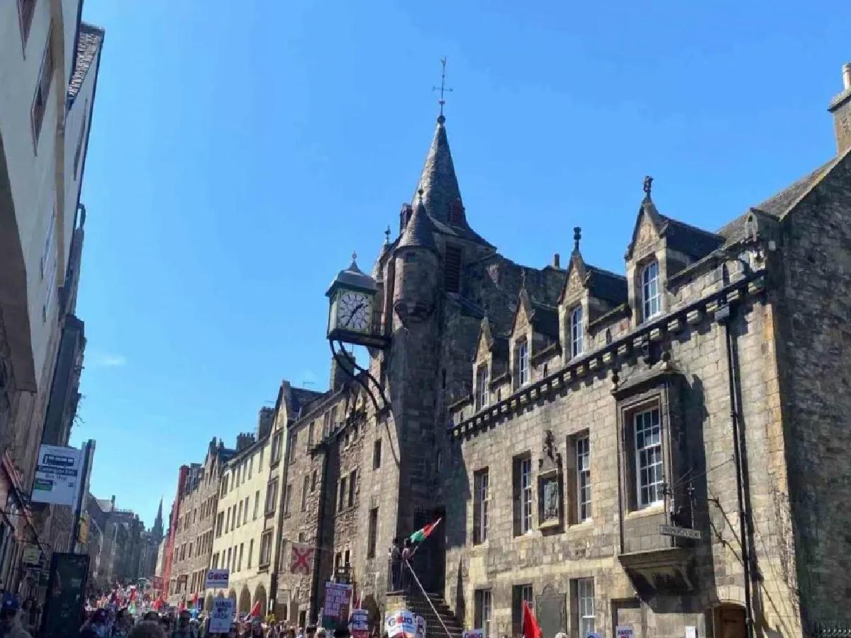 Edinburgh’da Nakba Günü Yürüyüşü