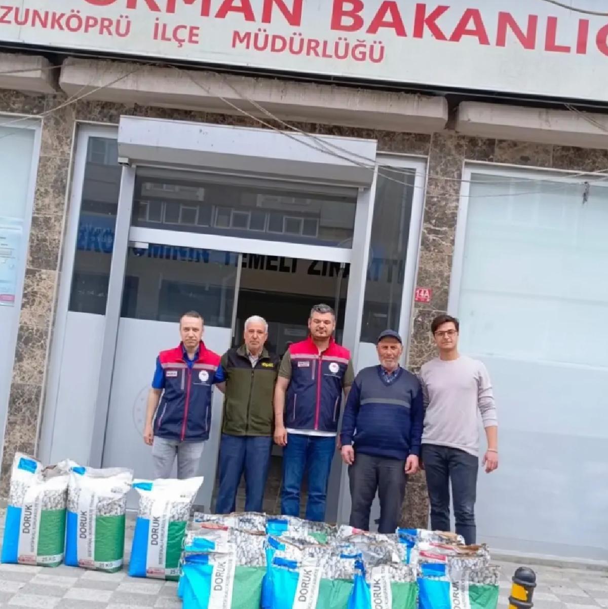 Edirne’de Kuru Fasulye Üretimine Takviye