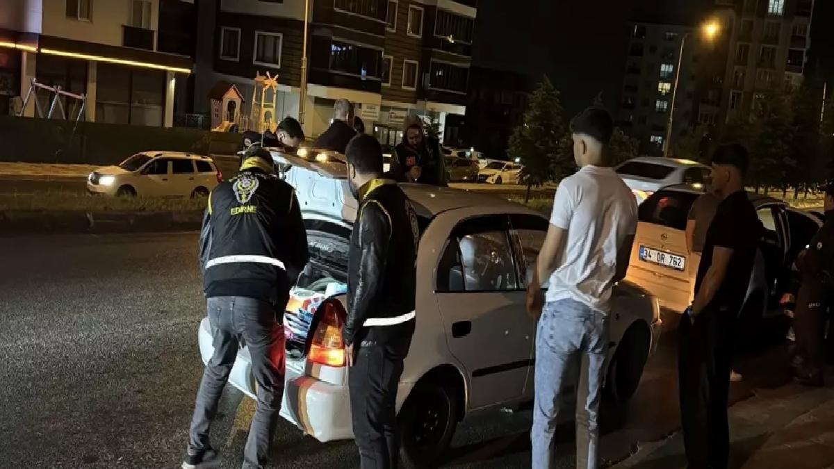 Edirne’de Trafik Kontrolü
