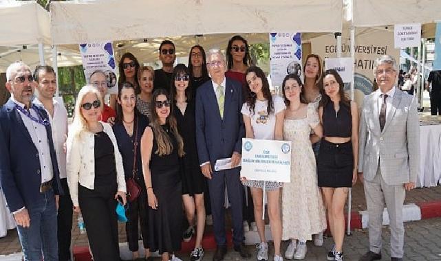 Ege Üniversitesinde bahar şenliği ateşi yakıldı
