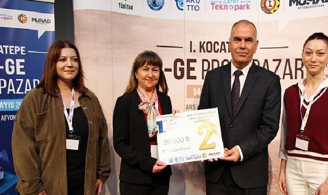 Egeli bilim grubu ‘I. Kocatepe Ar-Ge Proje Pazarı’ndan mükafatla döndü