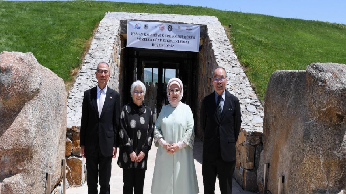 Emine Erdoğan’dan Arkeolog Omura için başsağlığı bildirisi