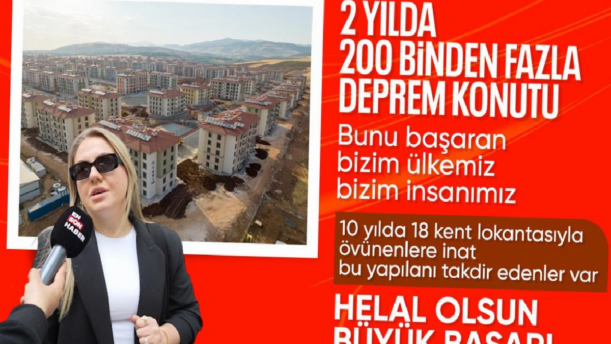 Ensonhaber vatandaşlara zelzele bölgesinde kaç konut yapıldığını sordu