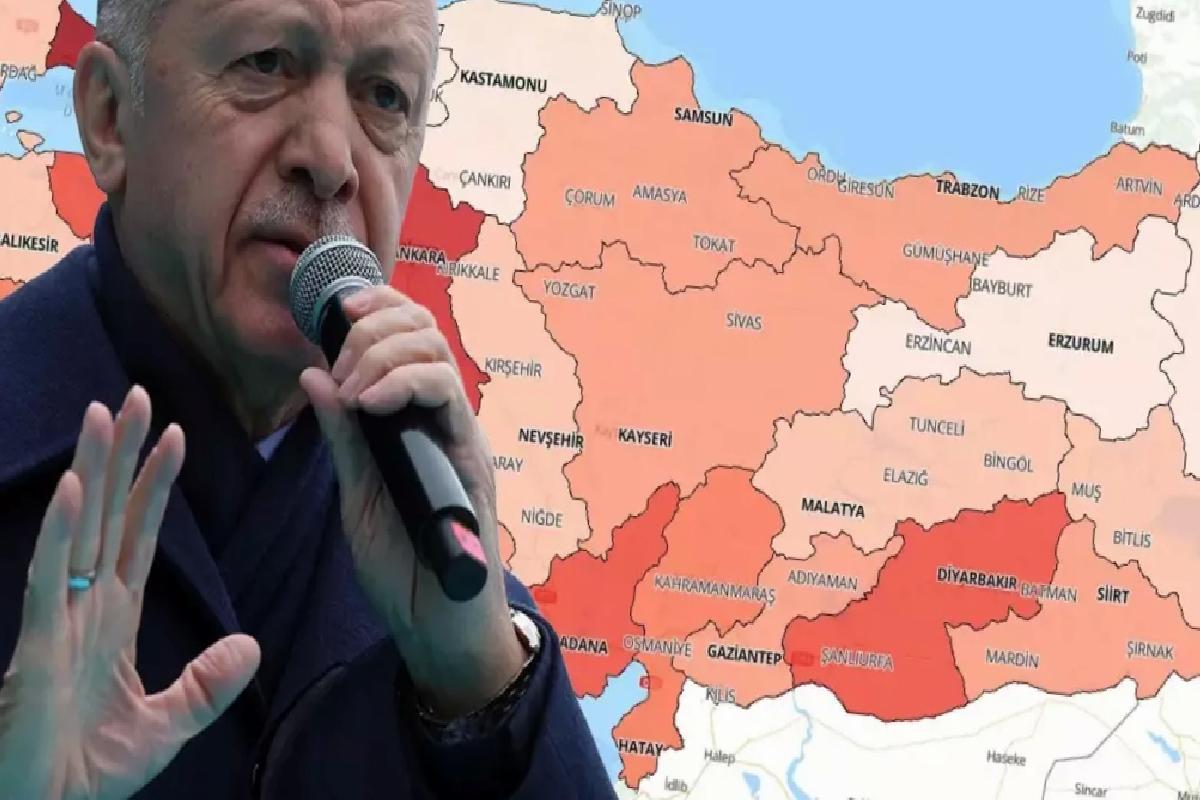 Erdoğan ”Savaştan daha değerli tehdit” demişti! 5 vilayet için tehlike çanları çalıyor