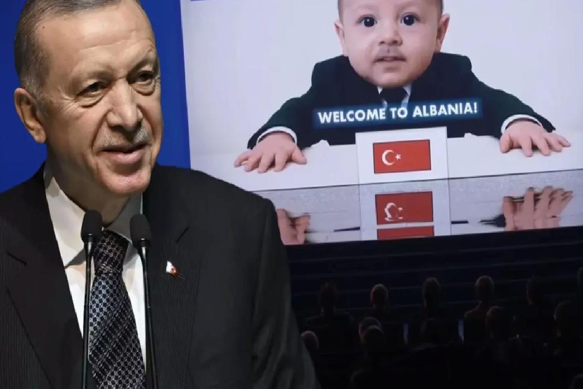 Erdoğan yapay zekayla oluşturulan bebeklik fotoğrafını yorumladı