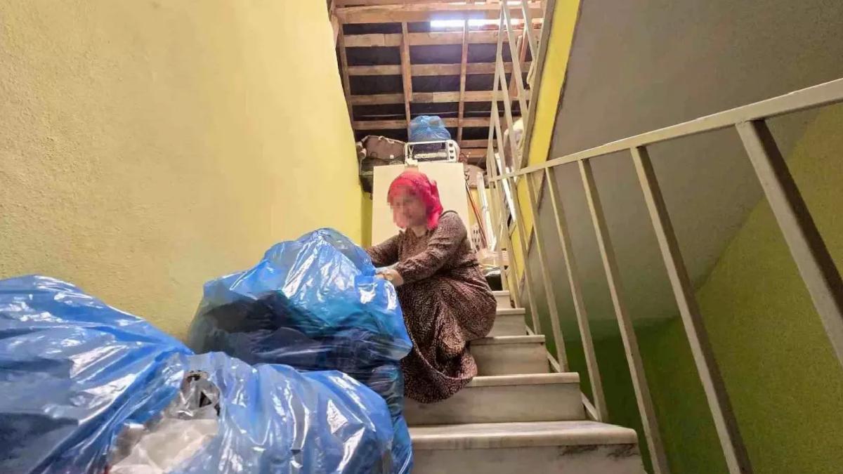 Ereğli’de çatıda hayat savaşı