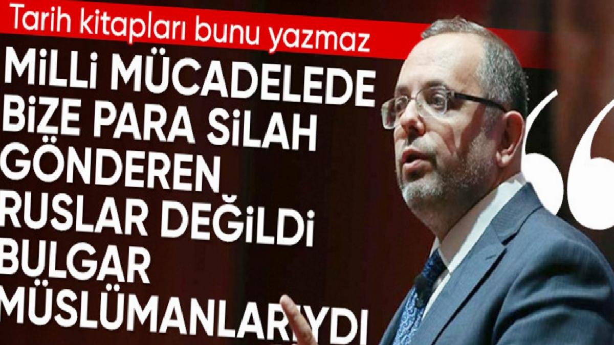 Erhan Afyoncu: Ulusal Mücadele’de bize para gönderen Ruslar değil, Buhara Müslümanlarıydı