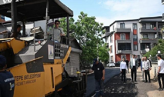 Ertuğrulgazi Mahallesi’ne 250 Ton Asfalt