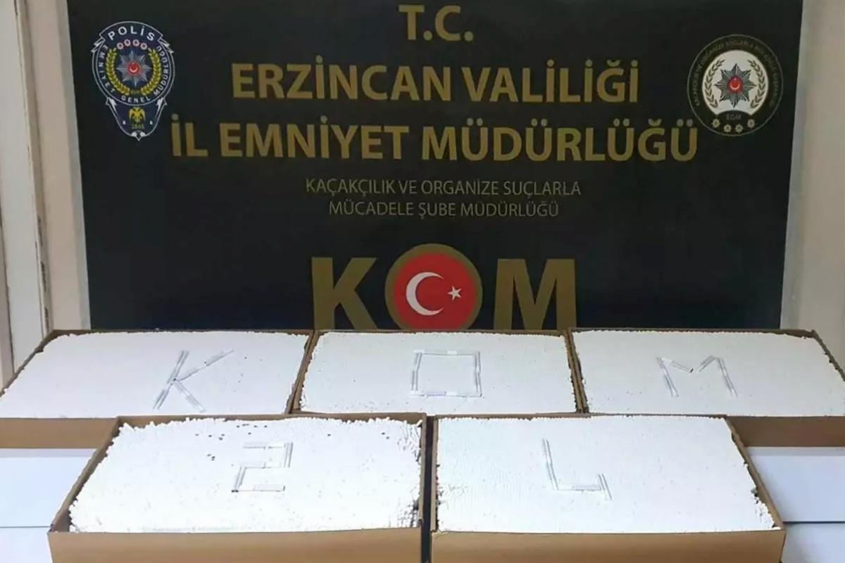 Erzincan’da Kaçak Sigara Operasyonu