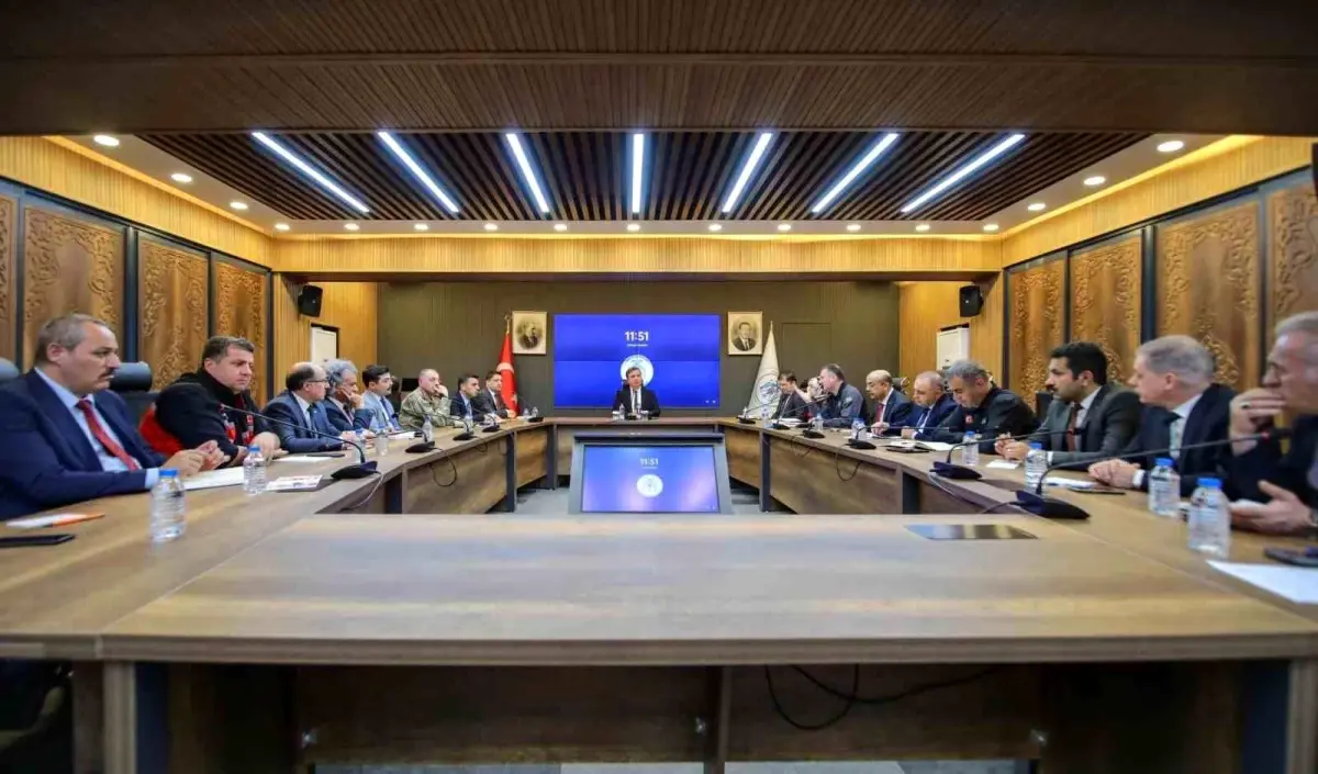 Erzincan’da Ünite Amirleri Toplantısı Yapıldı