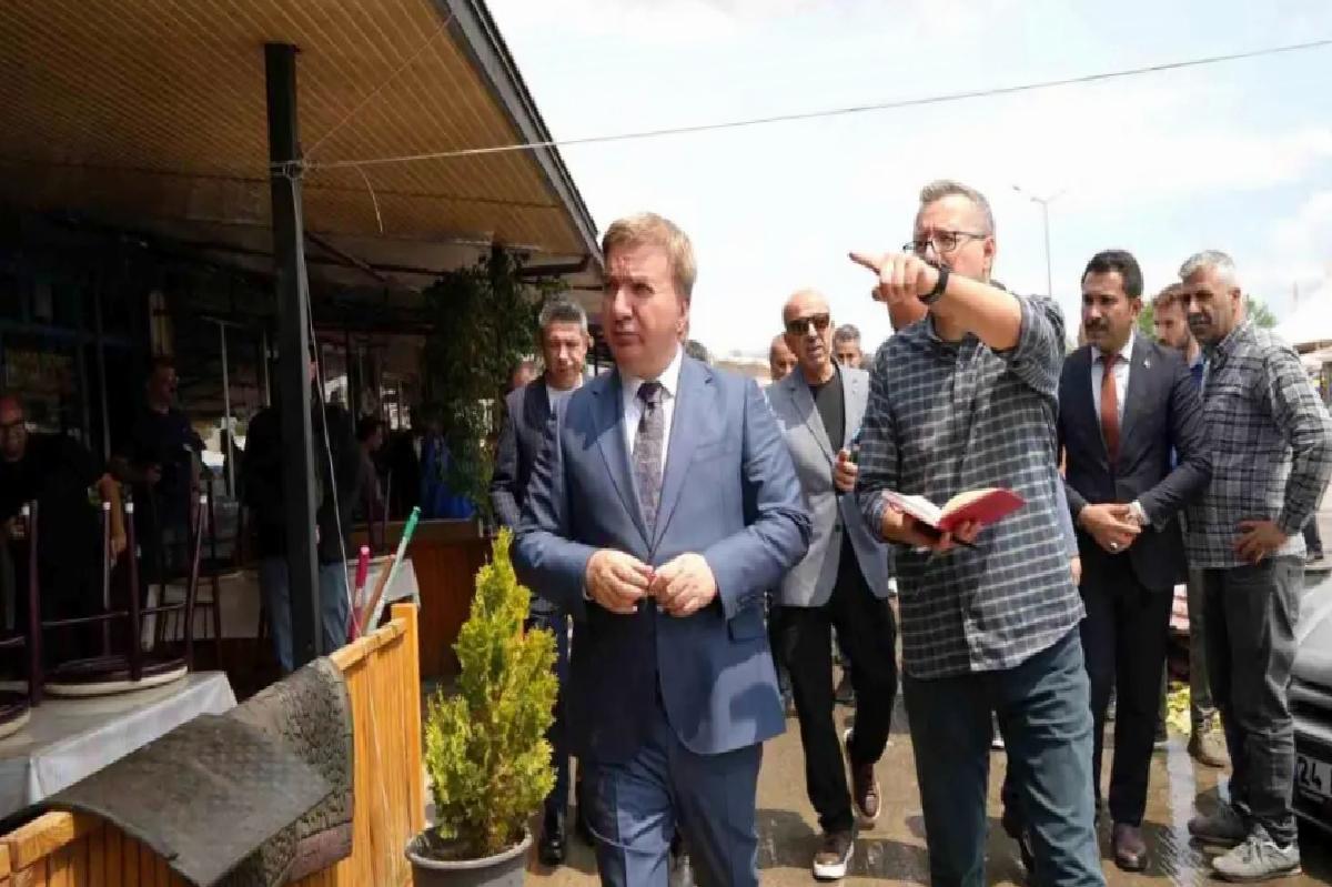 Erzincan’daki Yangın Sonrası Ziyan Tespiti Yapıldı