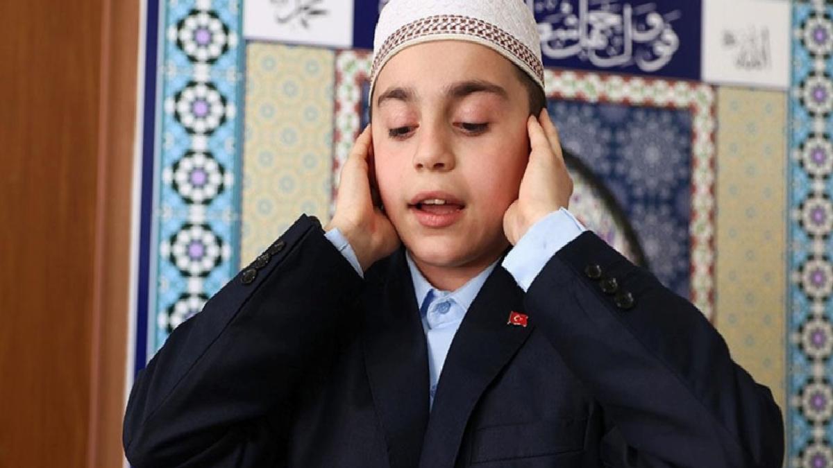 Ezan okuma yarışı birincisi Buyruk Kayra’nın hayali Ayasofya’da misyon yapmak