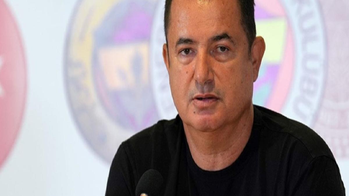 Fenerbahçe Asbaşkanı Acun Ilıcalı’dan teknik yönetici açıklaması