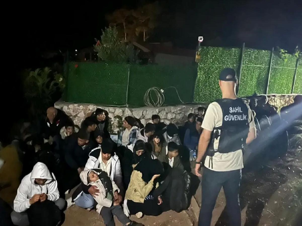 Fethiye’de 36 Sistemsiz Göçmen Yakalandı