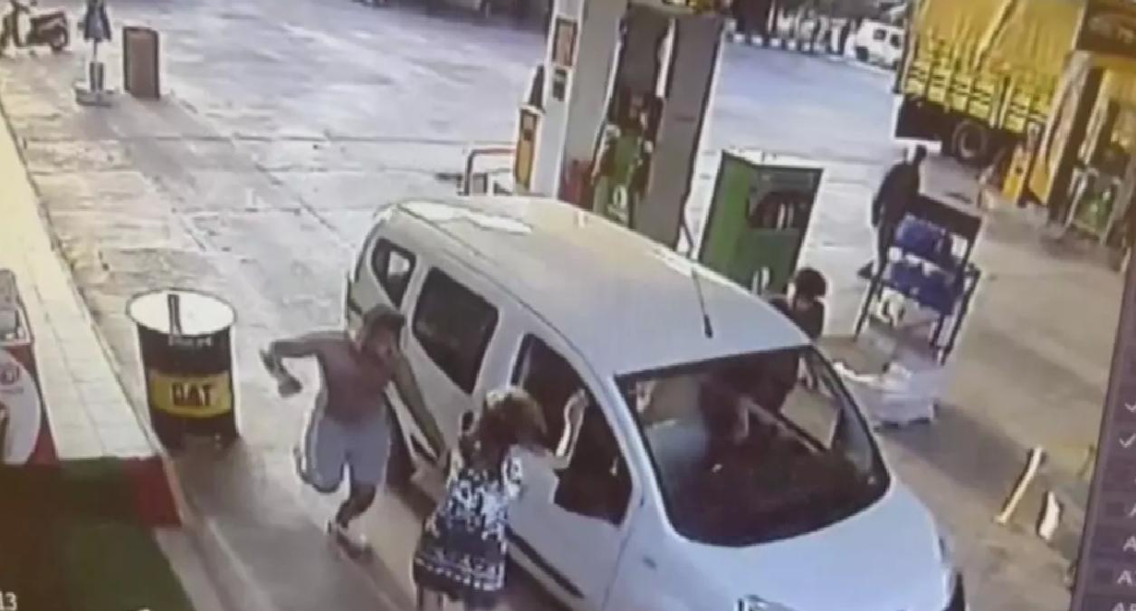 Fethiye’de Bayana Taarruz Güvenlik Kamerasında