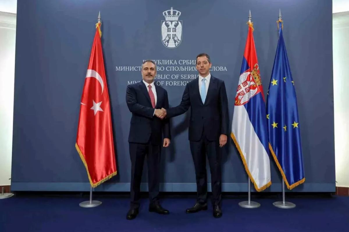 Fidan, Sırbistan Dışişleri Bakanı ile Görüştü