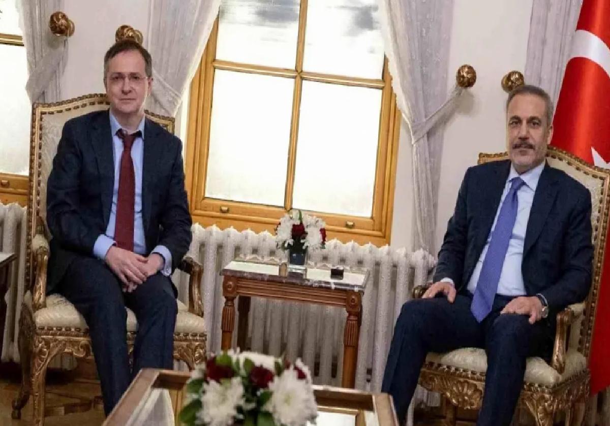 Fidan ve Rus Heyeti Görüşmesi