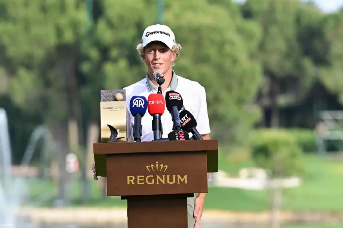 Fransız Couvra, Antalya’da Golf Şampiyonu Oldu