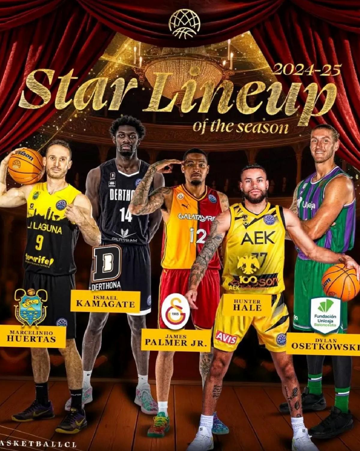 Galatasaray BCL Ödüllerinde Parladı
