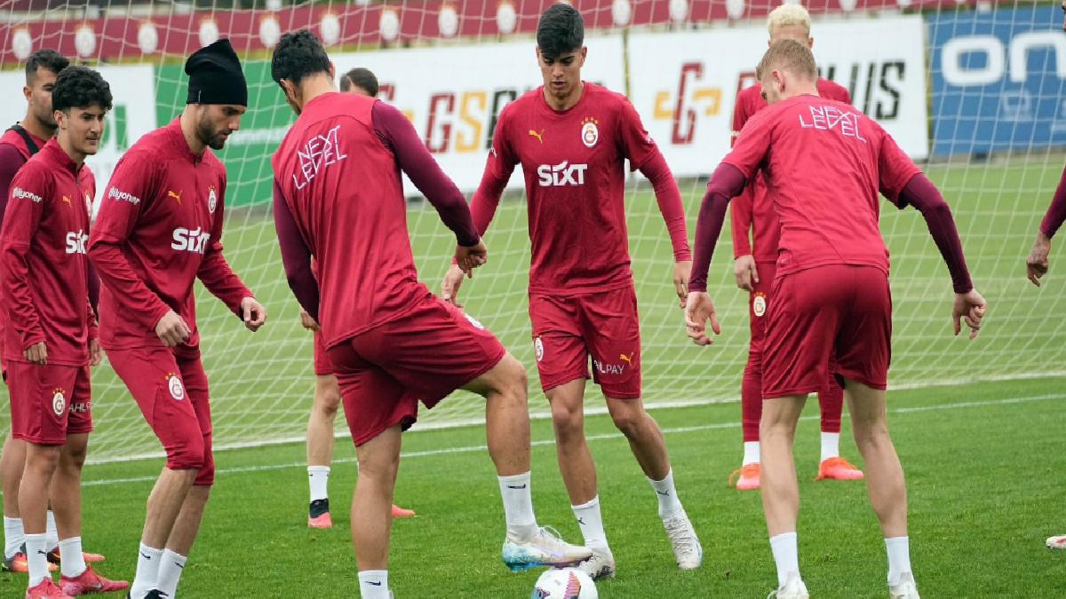 Galatasaray, Kayserispor maçı hazırlıklarına başladı