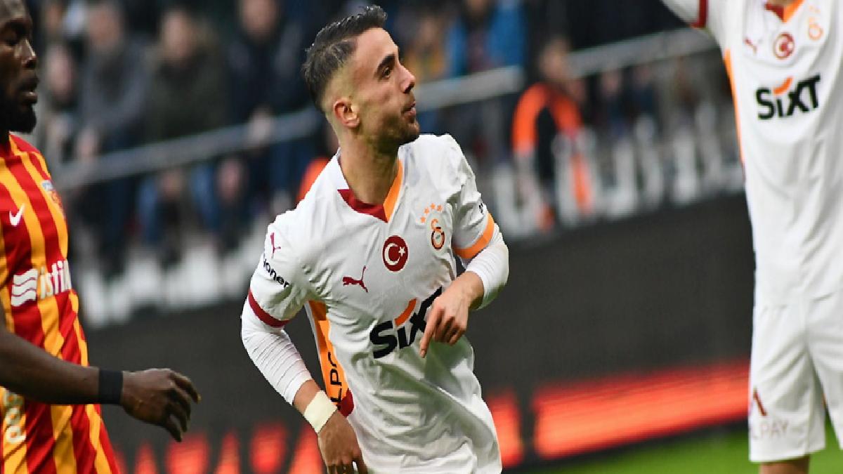 Galatasaray – Kayserispor maçının birinci 11’leri