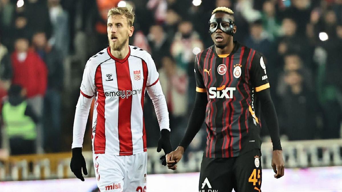 Galatasaray – Sivasspor maçının birinci 11’leri