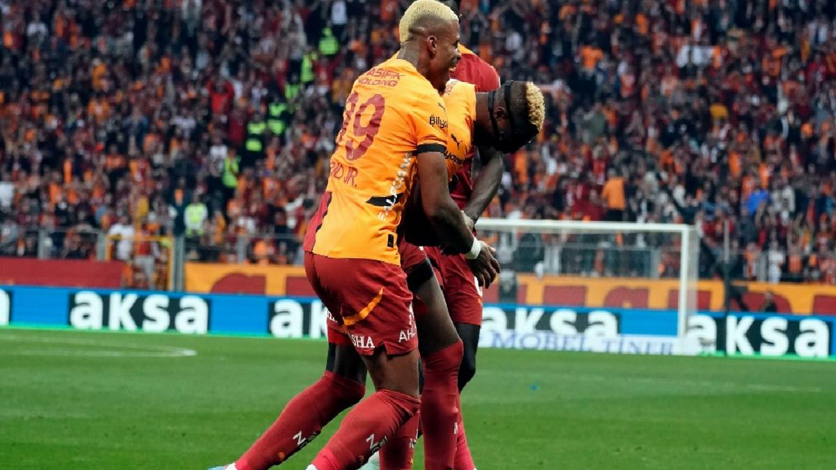 Galatasaray, son 3 maçta 14 gol kaydetti